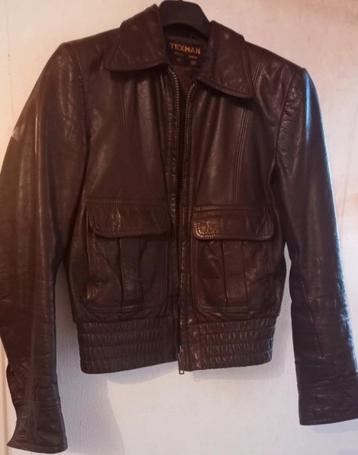 Vintage 70s Bikerjas beschikbaar voor biedingen