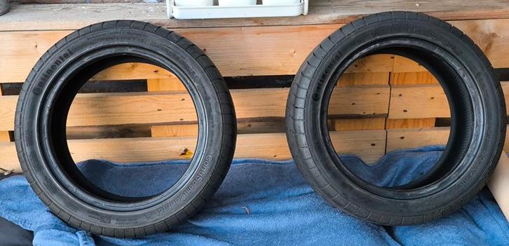 Continental zomerbanden, Autos : Pièces & Accessoires, Pneus & Jantes, Pneu(s), 14 pouces, 185 mm, Véhicule de tourisme, Utilisé