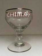 Vintage chimay glas, émaille, potk, Verzamelen, Ophalen, Zo goed als nieuw, Bierglas