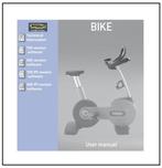 Gebruikershandleiding Technogym New Bike 500 en 700, Sport en Fitness, Ophalen, Nieuw, Benen, Overige typen