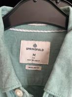 Groen herenhemd medium, Kleding | Heren, Overhemden, Ophalen, Nieuw, Halswijdte 39/40 (M), Springfield