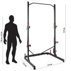 Home gym set (Rack, Bench, Barbell, dumbell, curl bar,...), Sport en Fitness, Fitnessapparatuur, Ophalen, Benen, Gebruikt, Krachtstation