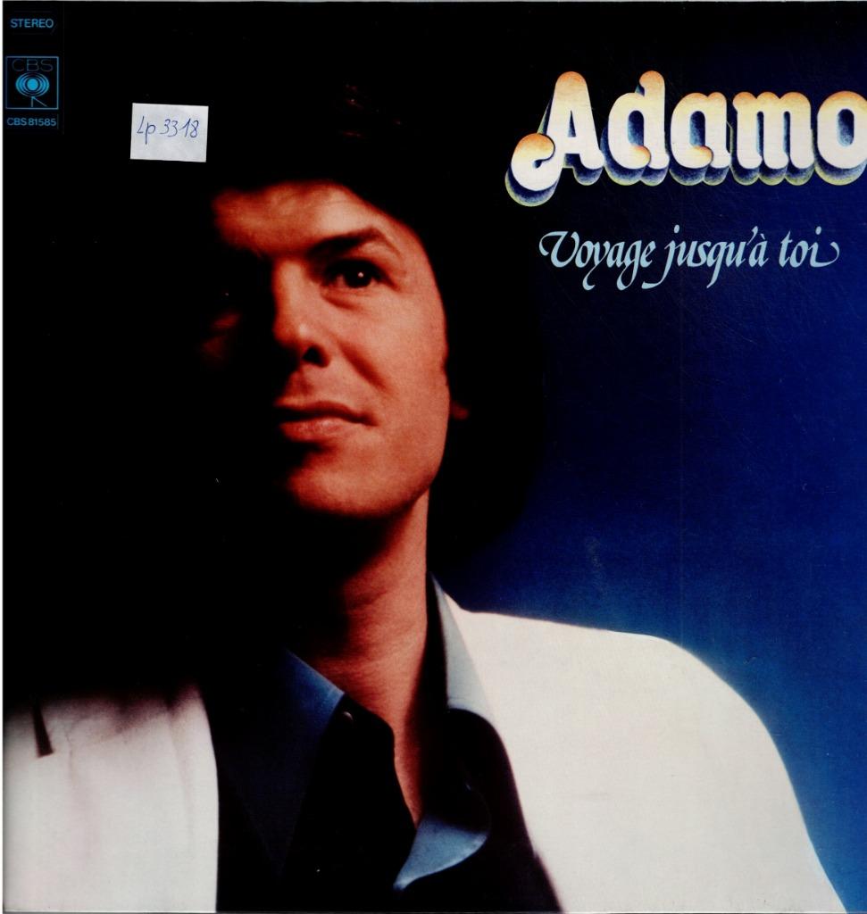 vinyl  lp   /   Adamo – Voyage Jusqu'à Toi, Ophalen of Verzenden, Overige formaten