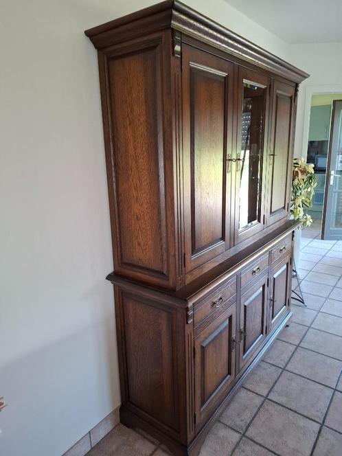 buffetkast eik, Huis en Inrichting, Kasten | Buffetkasten, Zo goed als nieuw, 150 tot 200 cm, 150 tot 200 cm, 50 tot 75 cm, Met lade(s)
