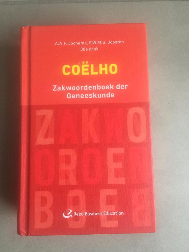 Coëlho : zakwoordenboek der geneeskunde, Boeken, Studieboeken en Cursussen, Ophalen of Verzenden