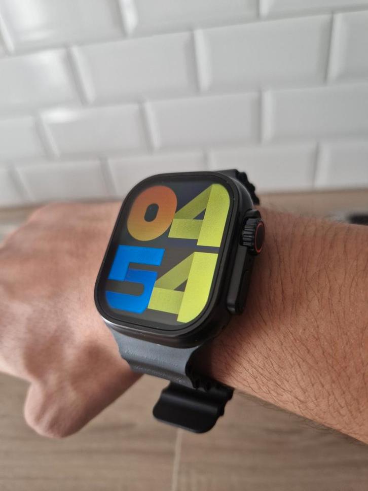 Premium Smartwatch, Handtassen en Accessoires, Smartwatches, Nieuw, Android, Zwart, Calorieverbanding, Conditie, Hartslag, Slaap