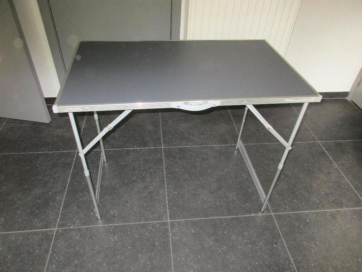 table pliable, Jardin & Terrasse, Tables de pique-nique, Neuf, Rectangulaire, Acier, Pliant, Enlèvement ou Envoi