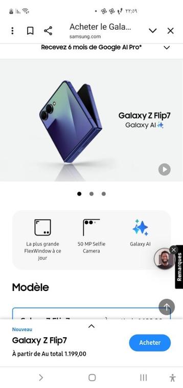 Samsung Galaxy Z Flip7 nieuwe 