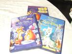 Prachtige Disney dubbel dvd "Lady en de vagebond", Cd's en Dvd's, Ophalen of Verzenden, Tekenfilm, Zo goed als nieuw