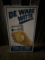 Metalen reclamebord Hoegaarden, Ophalen, Zo goed als nieuw, Reclamebord