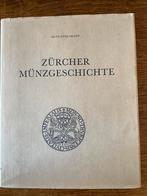 Zürcher Münzgeschichte ,Hürlimann, Hans 1966, Ophalen of Verzenden