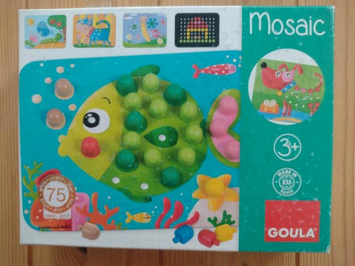 Goula Mosaic, Kinderen en Baby's, Speelgoed | Educatief en Creatief, Zo goed als nieuw, Ophalen