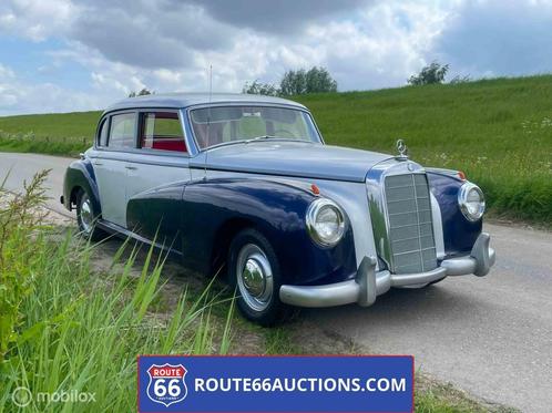 Mercedes-Benz 300 Adenauer 1953 | Route 66 Auctions, Auto's, Oldtimers, Bedrijf, Te koop, Mercedes-Benz, Benzine, Berline, 4 deurs