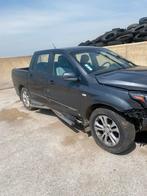 Pick up ssang young accidente a vendre, 4 deurs, Zwart, Actyon Sports, Vierwielaandrijving