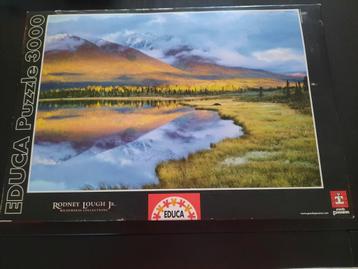 Puzzel 3000 stukjes, nog in de verpakking + gratis puzzel  beschikbaar voor biedingen