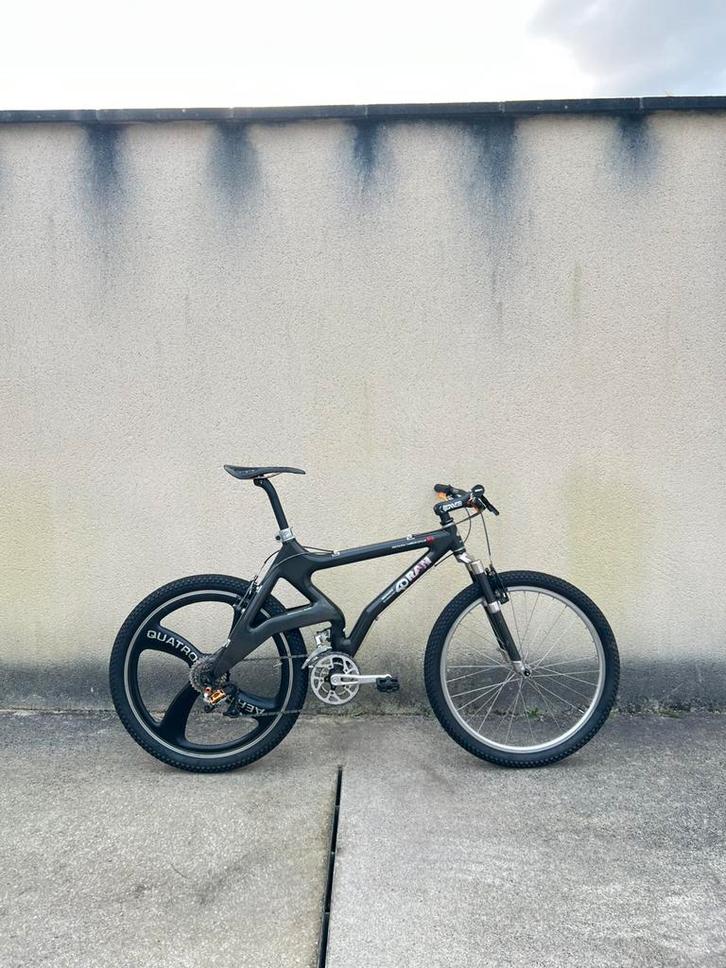 Hartmann ram carbon 1994, Fietsen en Brommers, Fietsen | Heren | Herenfietsen, Zo goed als nieuw, Ophalen