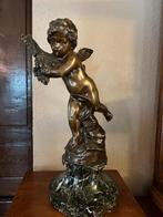 Bronzen beeld engel ‘ marin ‘, Ophalen of Verzenden