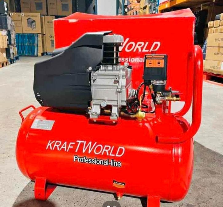 Nieuwe 50 liter lucht compressor, Doe-het-zelf en Bouw, Compressors, Zo goed als nieuw, Ophalen of Verzenden