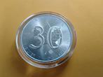 30ste JAAR MAPLE LEAF 1 OUNCE ZILVEREN MUNT, Ophalen, Koper