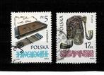 EUROPA POLEN MUZIEKINSTRUMENTEN 2 POSTZEGELS GESTEMPELD, Postzegels en Munten, Polen, Verzenden, Gestempeld
