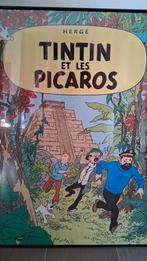 Ingelijste poster Kuifje Tintin et les Picaros, Verzamelen, Ophalen
