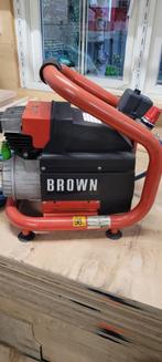 Compressor mini Brown, Doe-het-zelf en Bouw, Compressors, Ophalen, Gebruikt