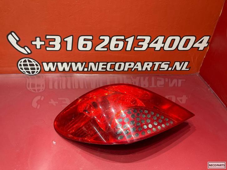 PEUGEOT 207 ACHTERLICHT 9649986680 ORIGINEEL ALLES LEVERBAAR, Auto-onderdelen, Verlichting, Peugeot, Gebruikt, Ophalen of Verzenden