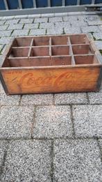Oude houten bak coca cola., Verzamelen, Ophalen of Verzenden