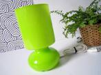 Groene LYKTA tafellamp in handgemaakt glas, Ophalen of Verzenden
