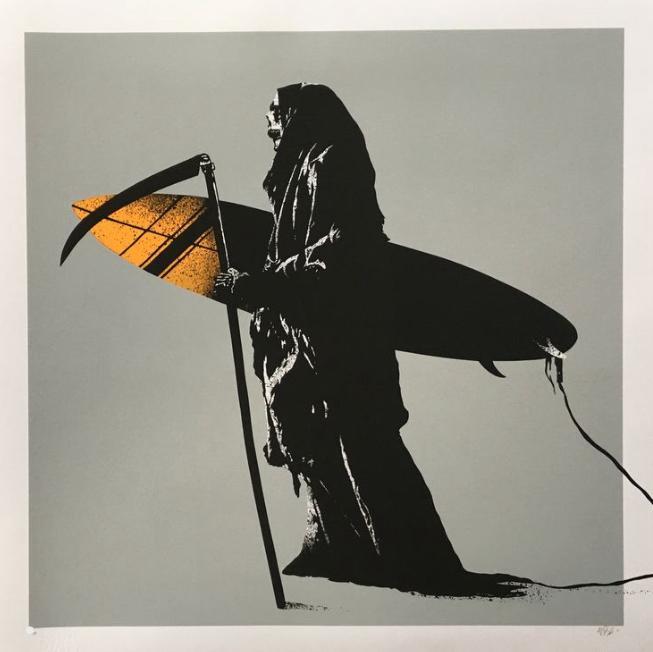 Originele zeefdruk van de kunstenaar FAKE, Antiek en Kunst, Kunst | Litho's en Zeefdrukken, Ophalen of Verzenden