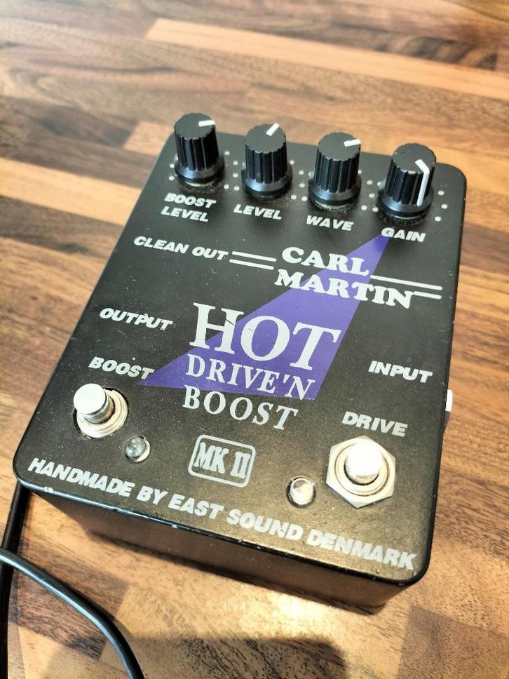 Carl Martin Hot Driven Boost, Muziek en Instrumenten, Effecten, Gebruikt, Distortion, Overdrive of Fuzz, Ophalen of Verzenden