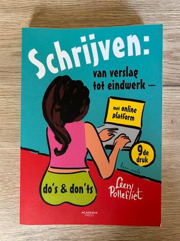 Leen Pollefliet - Schrijven: van verslag tot eindwerk beschikbaar voor biedingen