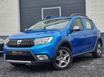 Dacia Sandero Stepway*Gps*Clim (bj 2018), Auto's, Dacia, 898 cc, Stof, Gebruikt, Blauw