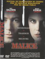 Malice - Version Française (1993) Alec Baldwin - Nicole Kidm, À partir de 12 ans, Mafia et Policiers, Utilisé, Enlèvement ou Envoi