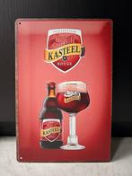 Reclamebord Kasteelbier Rouge, Verzamelen, Merken en Reclamevoorwerpen, Ophalen of Verzenden, Zo goed als nieuw, Reclamebord