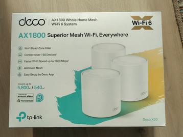 Wifi versterkers TP-Link Deco X20 (3-pack) beschikbaar voor biedingen