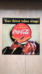 Panneau publicitaire Coca-Cola., Enlèvement, Comme neuf, Panneau publicitaire