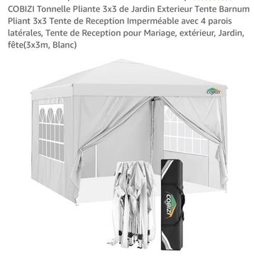 Prieel te huur 3/3m, Tuin en Terras, Partytenten, Zo goed als nieuw