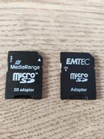 Adaptateurs micro SD, TV, Hi-fi & Vidéo, Photo | Cartes mémoire, MicroSD, Emtec, Enlèvement ou Envoi, Neuf