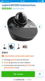 Webcam 3en1 - Logitech BCC950 - 100% NEUF, TV, Hi-fi & Vidéo, Caméras de surveillance, Enlèvement