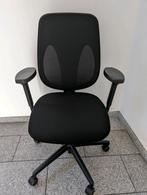 Fauteuil de bureau ergonomique Giroflex 353, état neuf !, Comme neuf, Noir, Chaise de bureau, Ergonomique