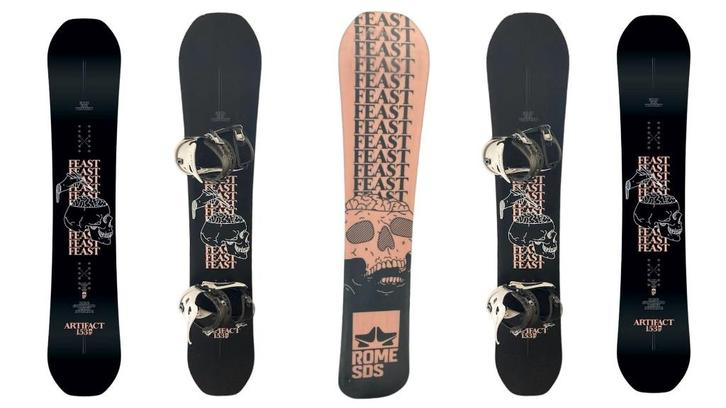 snowboard Rome Artifact 153, Sport en Fitness, Snowboarden, Gebruikt, Board, Ophalen