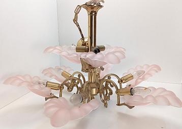 Lustre de Murano Art Nouveau Jugendstil, Enlèvement ou Envoi, Utilisé, Verre, Jugendstil