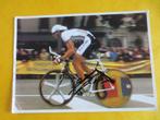 wielerkaart 1991 team panasonic  maurizio fondriest signe, Verzenden, Gebruikt