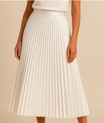 Witte Plissérok, Kleding | Dames, Rokken, Ophalen, Wit, Maat 46/48 (XL) of groter, Nieuw