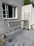 Stelling steiger, Doe-het-zelf en Bouw, Steigers, Ophalen, Gebruikt, Gevelsteiger, 5 meter of hoger