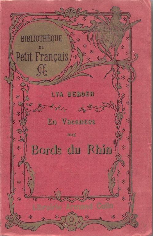 Livre et guide aux bords du Rhin, Boeken, Reisgidsen, Gelezen, Reisgids of -boek, Europa, Overige merken, Ophalen of Verzenden