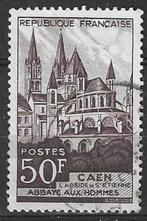 Frankrijk 1966/1967 - Yvert 917 - Abdij van Caen  (ST), Timbres & Monnaies, Timbres | Europe | France, Affranchi, Envoi