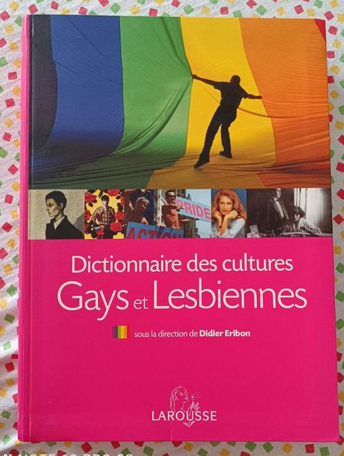 Dictionnaire des Cultures Gays et Lesbiennes : D. Eribon, Livres, Philosophie, Utilisé, Philosophie de la culture, Envoi