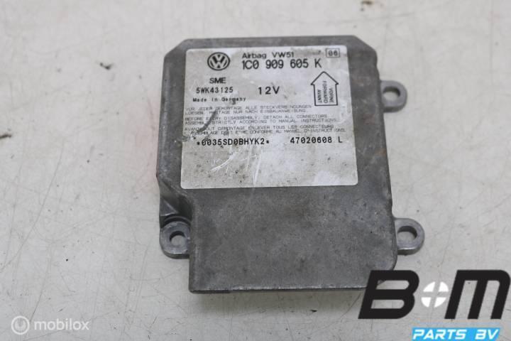 Airbag regelapparaat VW Polo 9N 1C0909605K, Auto diversen, Anti-diefstal, Gebruikt